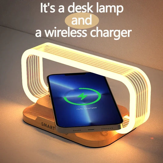 GlowCharge™ 4-in-1 Wireless Lamp Dock 💡📱⚡