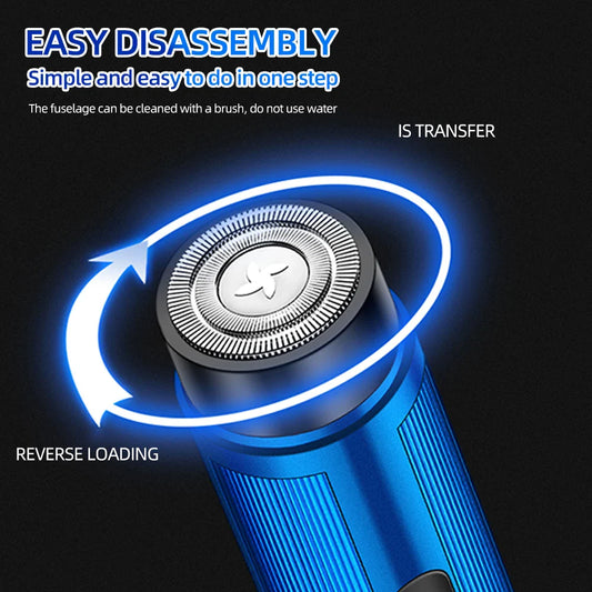 PocketShave™ Mini Portable Electric Shaver