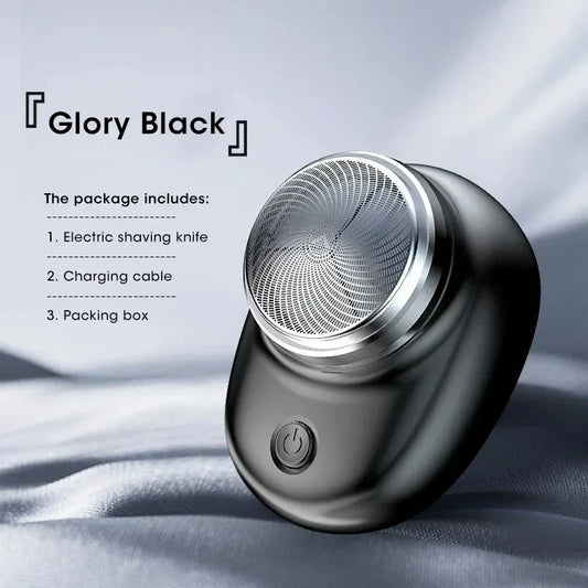 Upgraded Portable Men's Wet and Dry Washable Razor