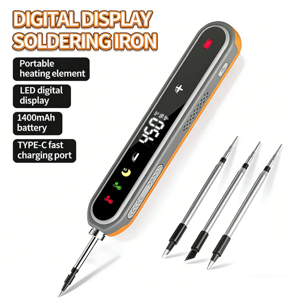SolderPro Mini™ USB-C Soldering Iron